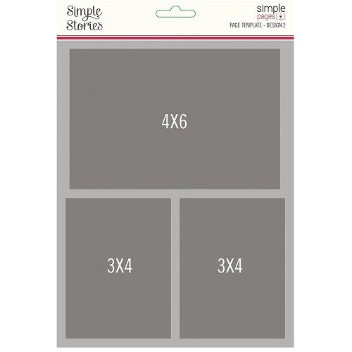 Simple Stories - Simple Pages - #2 Templates -SPT15828