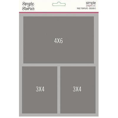 Simple Stories - Simple Pages - #2 Templates -SPT15828