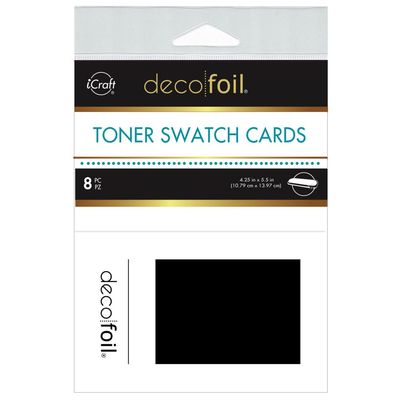 iCraft - Deco Foil - Toner Sheet - Swatch Cards - 5712 - 8 pcs