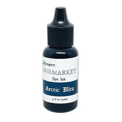 49 &amp; Market - Ranger - Dye Ink - Re Inkers - Artic Blitz - FMI92360 - 0.5 Fl oz (15ml)