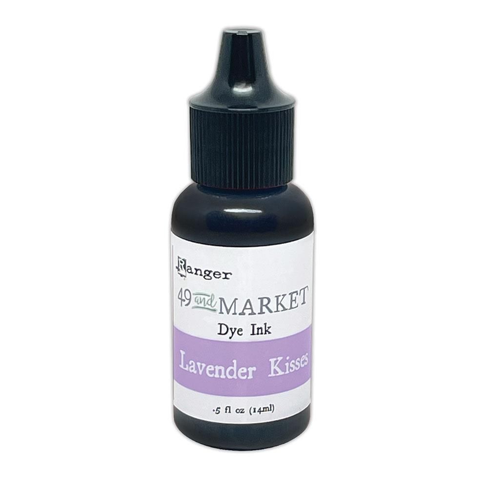 49 &amp; Market - Ranger - Dye Ink - Re Inkers - Lavender Kisses - FMI92575 - 0.5 Fl oz (15ml)
