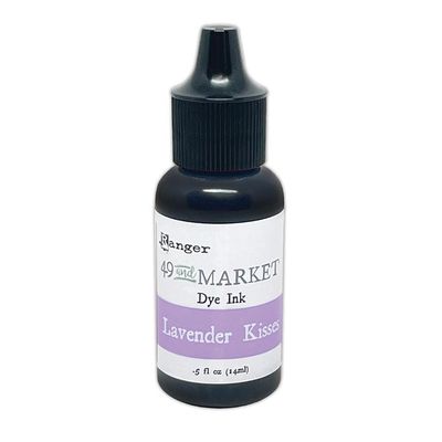 49 &amp; Market - Ranger - Dye Ink - Re Inkers - Lavender Kisses - FMI92575 - 0.5 Fl oz (15ml)