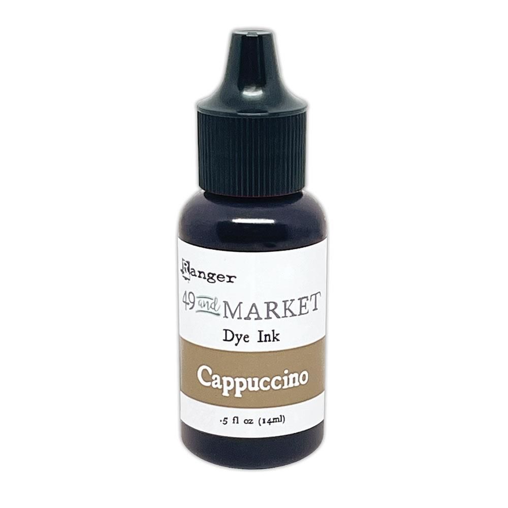 49 &amp; Market - Ranger - Dye Ink - Re Inkers - Capuccino - FMI92520 - 0.5 Fl oz (15ml)