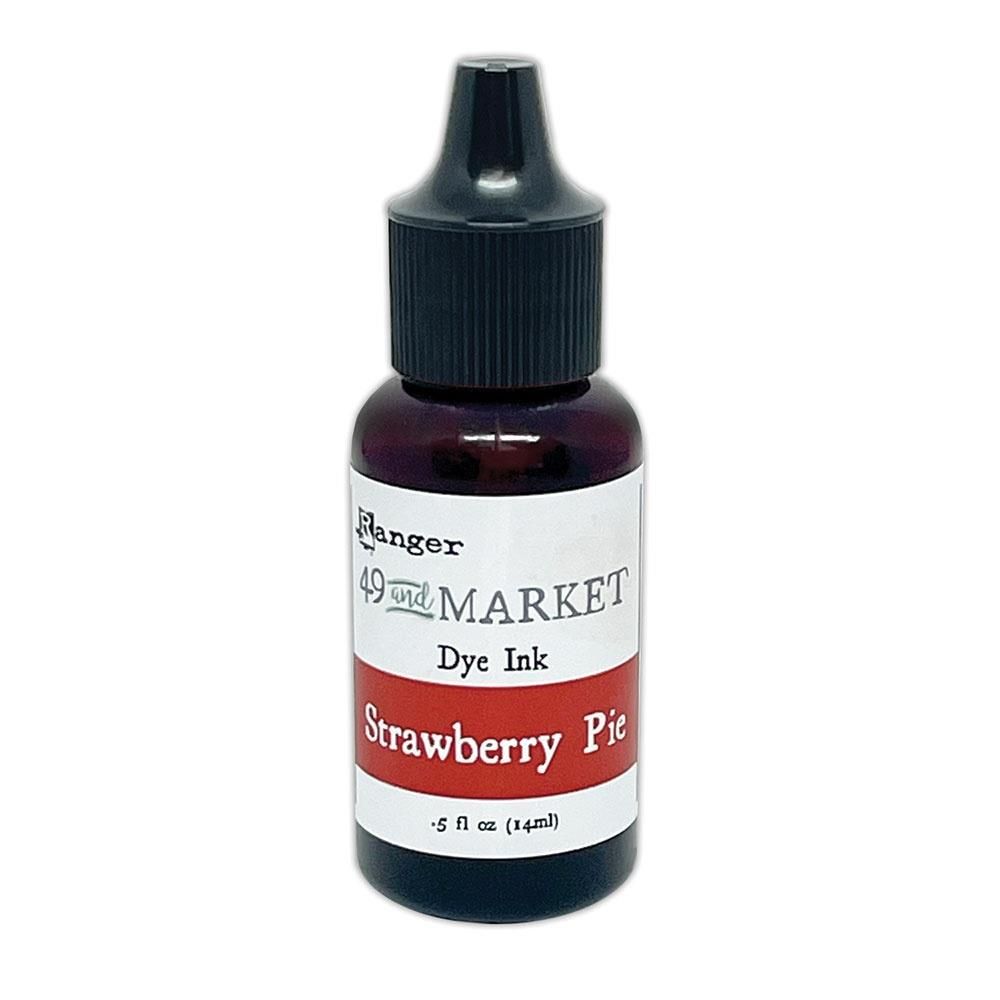 49 &amp; Market - Ranger - Dye Ink - Re Inkers - Strawberry Pie - FMI92636 - 0.5 Fl oz (15ml)
