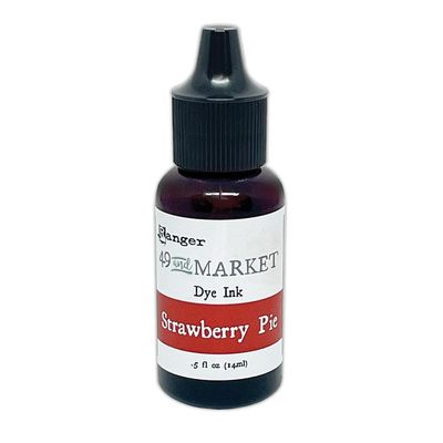 49 &amp; Market - Ranger - Dye Ink - Re Inkers - Strawberry Pie - FMI92636 - 0.5 Fl oz (15ml)
