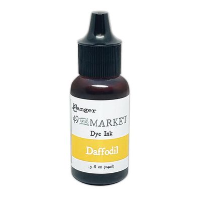49 &amp; Market - Ranger - Dye Ink - Re Inkers - Daffodil - FMI92539 - 0.5 Fl oz (15ml)