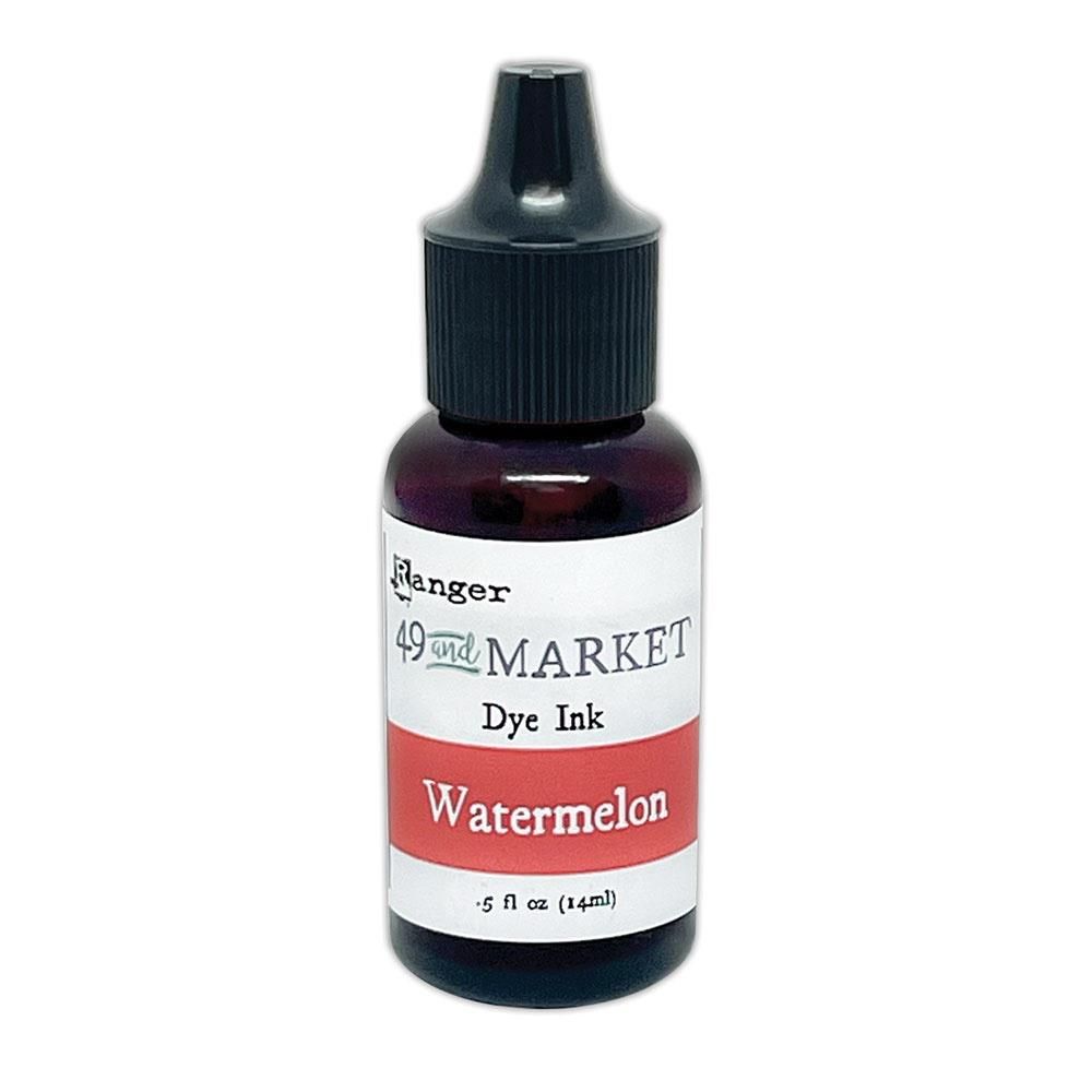 49 &amp; Market - Ranger - Dye Ink - Re Inkers - Watermelon - FMI92650 - 0.5 Fl oz (15ml)
