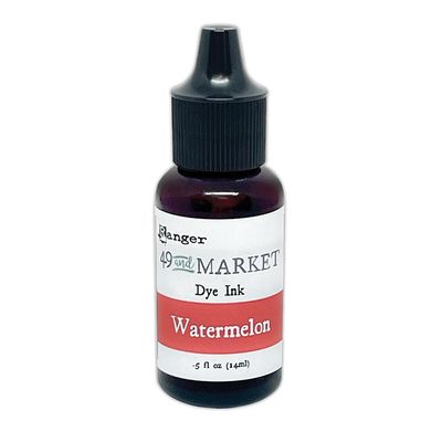 49 &amp; Market - Ranger - Dye Ink - Re Inkers - Watermelon - FMI92650 - 0.5 Fl oz (15ml)
