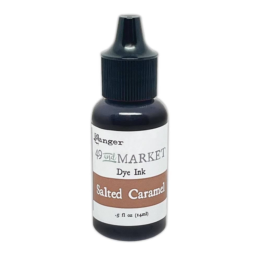 49 &amp; Market - Ranger - Dye Ink - Re Inkers - Salted Caramel - FMI92629 - 0.5 Fl oz (15ml)