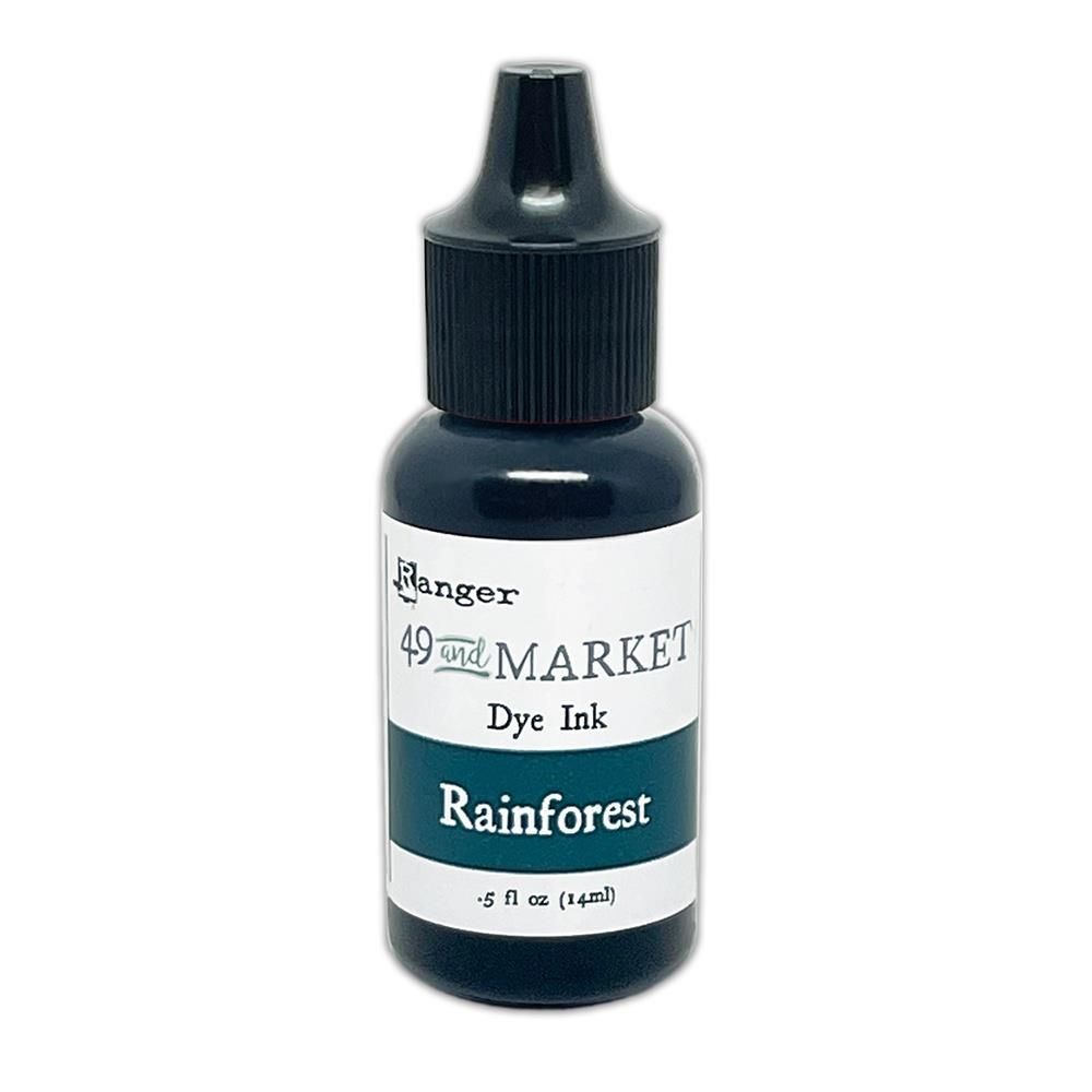 49 &amp; Market - Ranger - Dye Ink - Re Inkers - Rainforest - FMI92612 - 0.5 Fl oz (15ml)