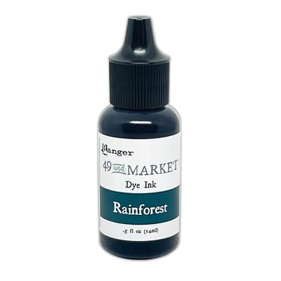 49 &amp; Market - Ranger - Dye Ink - Re Inkers - Rainforest - FMI92612 - 0.5 Fl oz (15ml)