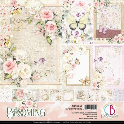 Ciao Bella - Blooming Collection - 12 x 12 Paper Pack - CBPM066 - 12 Papers
