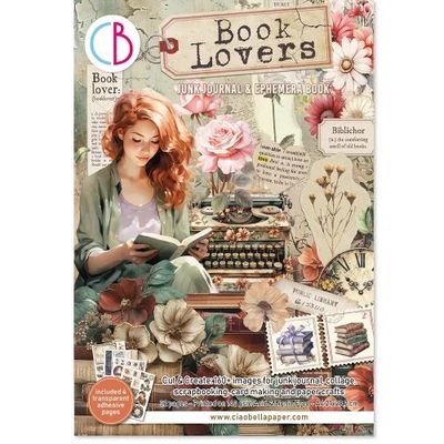 Ciao Bella - Junk Journals - Ephemera Books - Book Lovers - A4 -  CBB005 - 32 pages