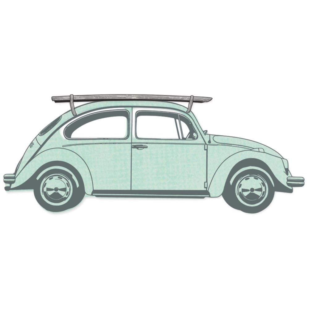 49 &amp; Market &amp; Sizzix - Framelets and Stamp Set - Journey Home  - 667012 - 8 Stamps &amp;  2 Dies