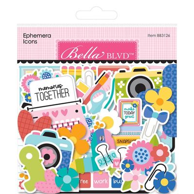 Bella Blvd - Documented Collection - Die Cuts - Ephemera Icons - BB3126 - 75 pcs