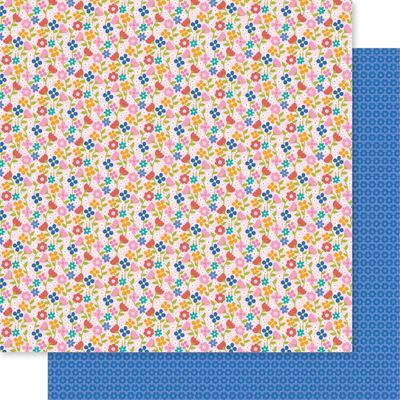Bella Blvd - Documented Collection - 12&quot; x 12&quot; Paper Pad - BB3136 - 24 sheets includes 12 x 12 sticker sheet