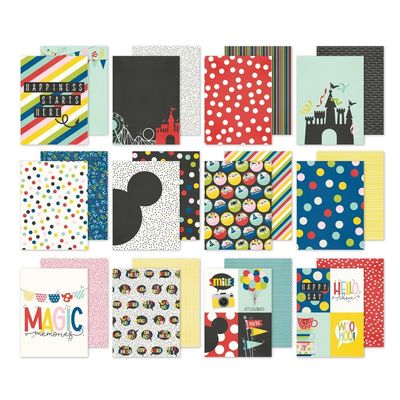 Simple Stories - Say Cheese Classic Mouse - Magic Collection - 6" x 8" - Paper Pad - 22415 - 24 Sheets