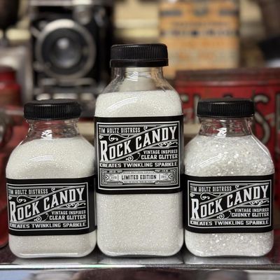 Tim Holtz &amp; Ranger - Glitter - Chunky Rock - TDR92681 - 4.7ozs (133grams)
