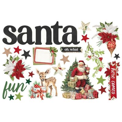 Simple Stories - Simple Vintage Believe Collection - Page Pieces - 25536 - 24 pcs