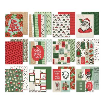Simple Stories - All Wrapped Up Collection - 6" x 8" - Paper Pad - 25415 - 24 pcs