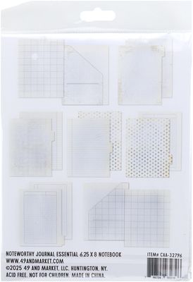 49 &amp; Market - Curiosities in Willow Grove Collection - Create An Album - Noteworthy Spiral Notebook - Journal Essential - 6.25" x 8" - CAA32796