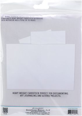 49 &amp; Market - Curiosities in Willow Grove Collection - Create An Album - Journal Essential - White heavyweight pages - 6.25" x 8" - CAA32802 - 10 pages