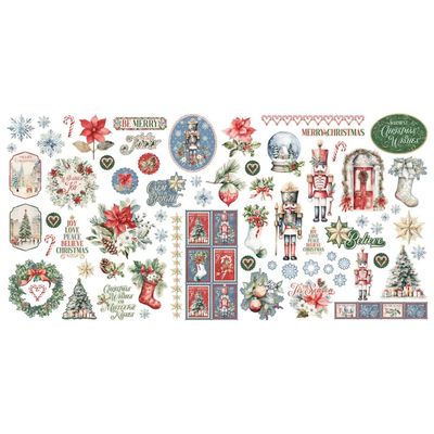 Graphic 45 - Deck The Halls Collection - Ephemera - 4503096