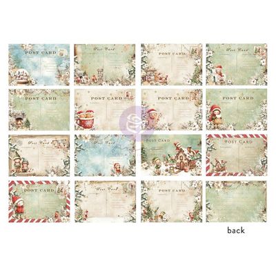 Prima Marketing - 3 Girls Tale - Twinkle &amp; Treats Collection - 4" x 6" - Journal Cards - 680183 -  16 pcs