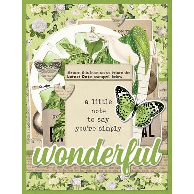 Simple Stories - Simple Vintage Junk Drawer Collection  - Card Kit - 26035 - makes 8 Cards
