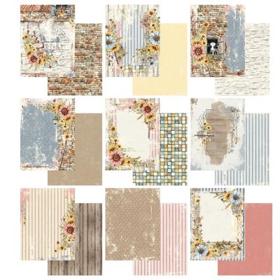 49 &amp; Market - Whispering Way Collection - Paper Pack - 6" x 8" - JWW34042 - 27 Sheets