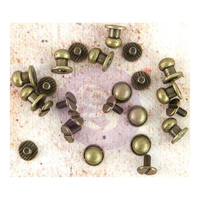 Prima Marketing - Mixed Media - Hardware - Metal Knobs - 990350 - 12 pcs