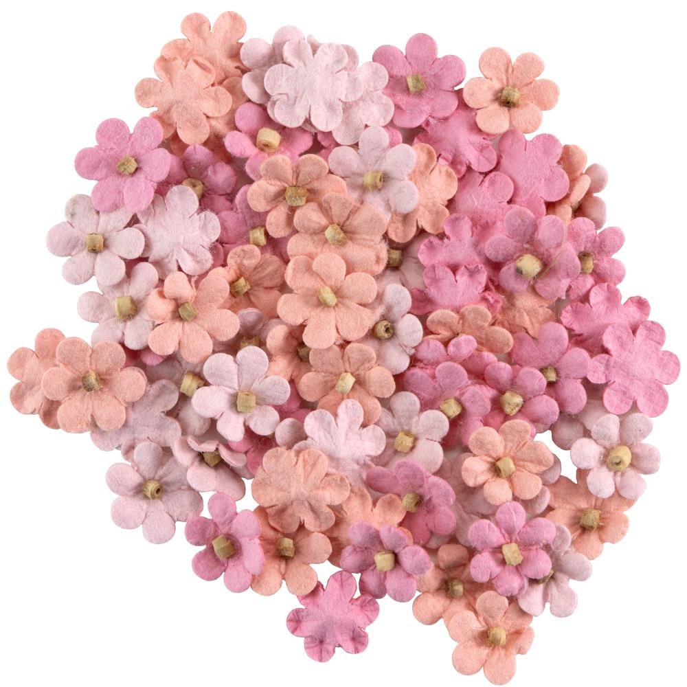 Nicole Crafts - Little Birdie Paper Flowers - Esme collection - Celebrate Life - 80pcs - 688470