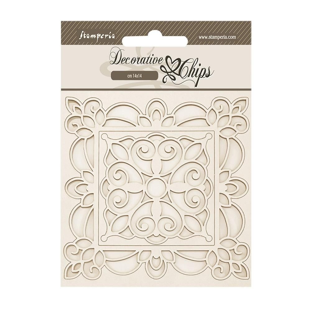 Stamperia - Herbarium Silvae Collection - Chipboard Frame Set - SCB278