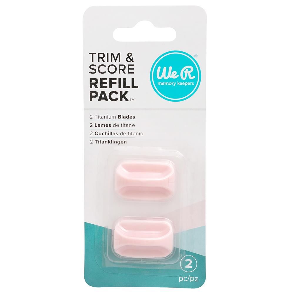 We R Makers - Paper Trimmer - Replacement Blades - 661267 - 2 pack - Suits Trim &amp; Score Board No WR660699