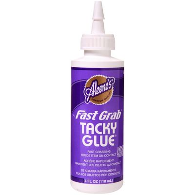 Aleene's - Fast Tacky Glue = 18338 - 4 FL OZ - 118 ml