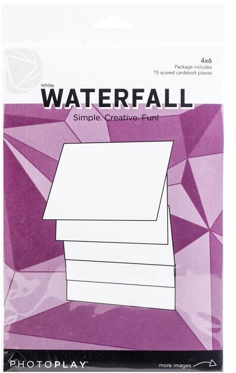 Photoplay - Makers Series - Waterfall Set - 4" x 6" - White - PPP2159
