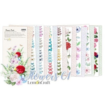 Lemoncraft - Element Book - Flowers 01 - 6 x 12