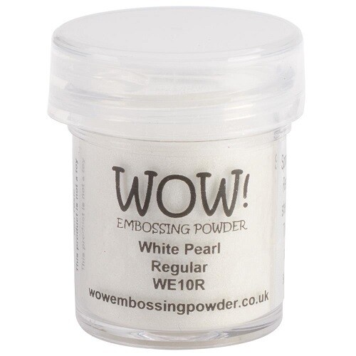 WOW - Embossing Powder - White Pearl Regular - WE10R - 15ml/1oz