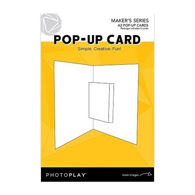 Photoplay - Makers series - A2 Pop Up Mini Slimline Card Bases -PPP3067