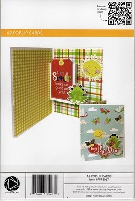 Photoplay - Makers series - A2 Pop Up Mini Slimline Card Bases -PPP3067