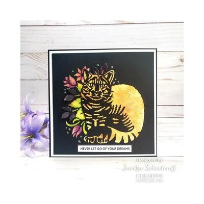 Creative Expressions - Paper Cuts Dies - Purr-fect-Day - CEDPC1199 - 1 Die