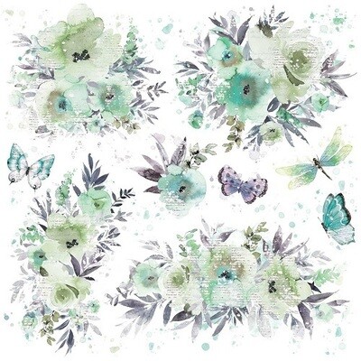 49 &amp; Market - ARToptions Collection - Viken - Rub On Transfers -12" x 12" - AOV36882 - 1 sheet