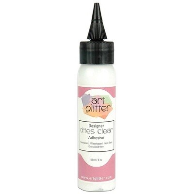 Art Institute Glitter - Designer Dries Clear - Liquid Glue - 2OZ - 60mls - DDC02