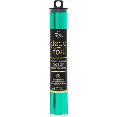 iCraft - Deco Foils - By Therm O Web - Jade - 6" x 12" - 51305