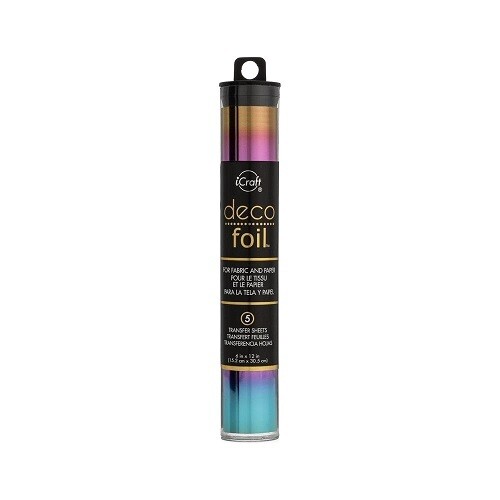 iCraft - Deco Foils - By Therm O Web - Mystic Rainbow - 6" x 12" - 53145