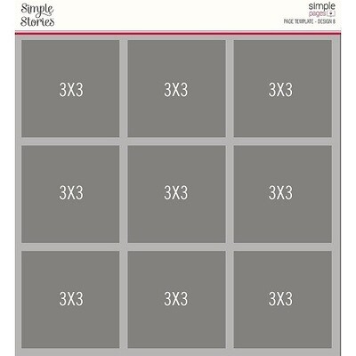 Simple Stories - Simple Pages - #8 Templates -SPT15967