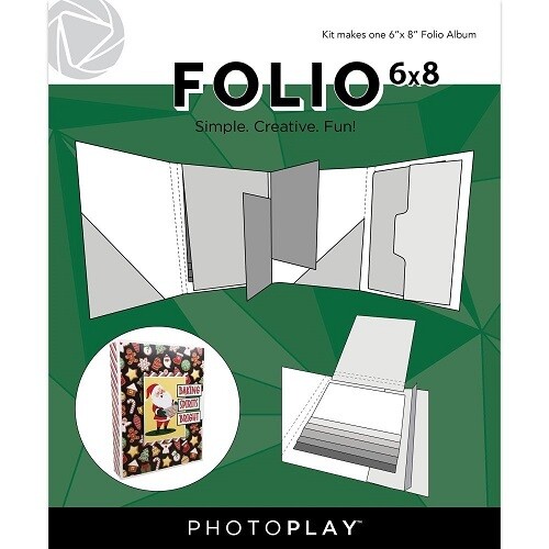 PhotoPlay - Makers Series - Folio - White - 6"x 8" - PPP3648