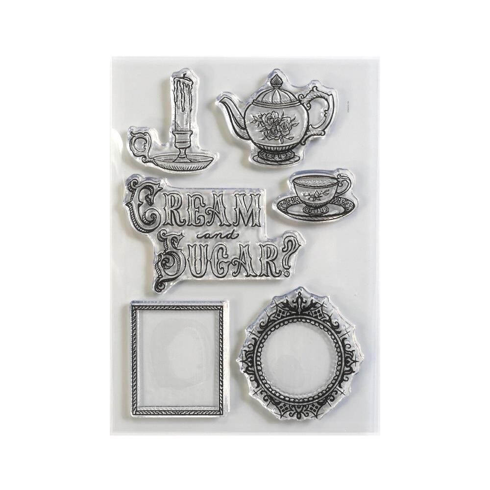 Elizabeth Craft Designs - Stamp &amp; Die Set - Cream &amp; Sugar