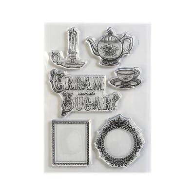 Elizabeth Craft Designs - Stamp &amp; Die Set - Cream &amp; Sugar