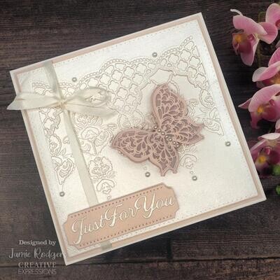 Creative Expressions - Die - Designed by Jamie Rodgers - Moroccan Lace - CEDJR054 - 3 pcs